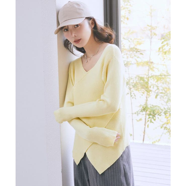 クロスニットプルオーバー | earth music&ecology  | 詳細画像3 