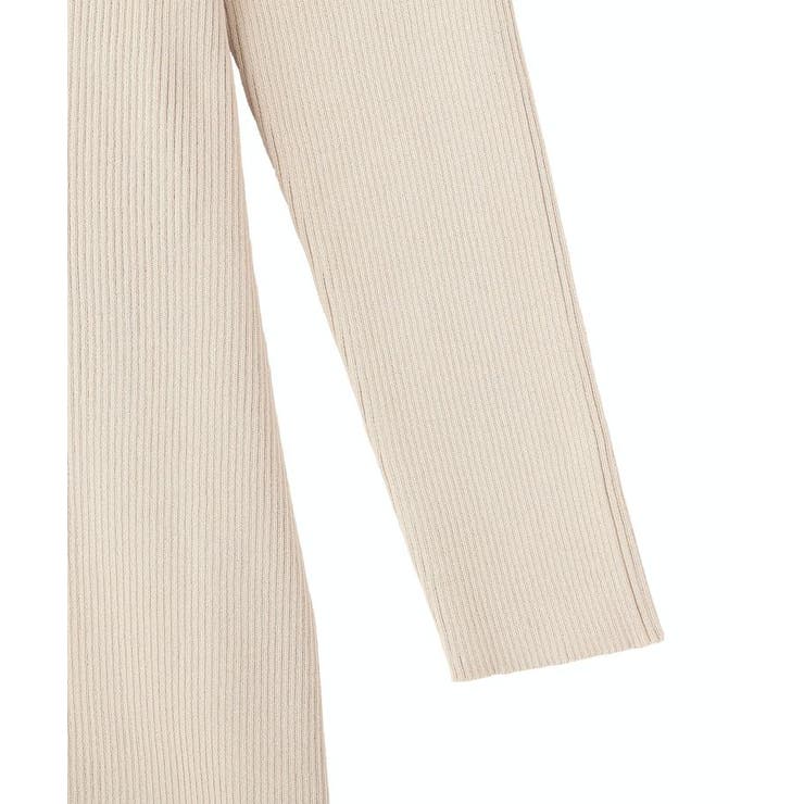 Vネックニットワンピース | earth music&ecology  | 詳細画像18 