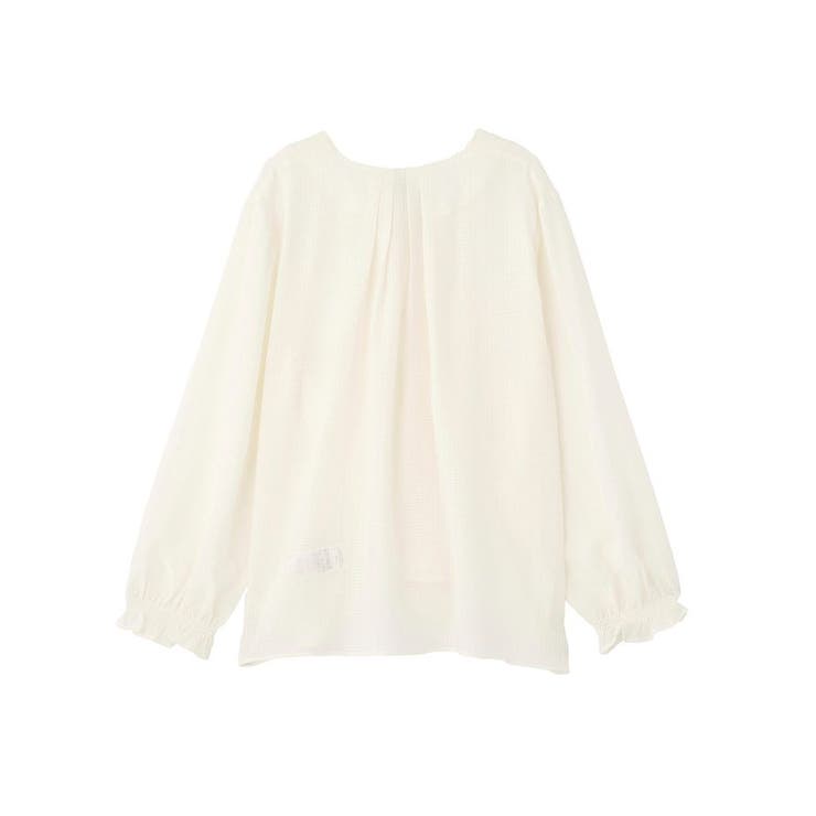 フロントツイストブラウス | earth music&ecology  | 詳細画像15 