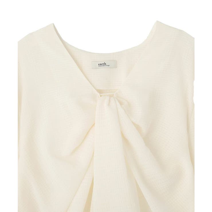 フロントツイストブラウス | earth music&ecology  | 詳細画像16 