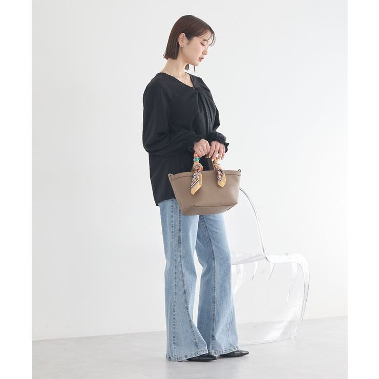 フロントツイストブラウス | earth music&ecology  | 詳細画像6 