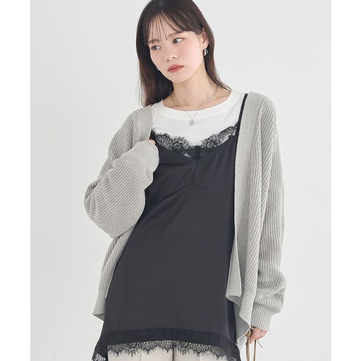 アゼトッパーカーディガン | earth music&ecology  | 詳細画像1 