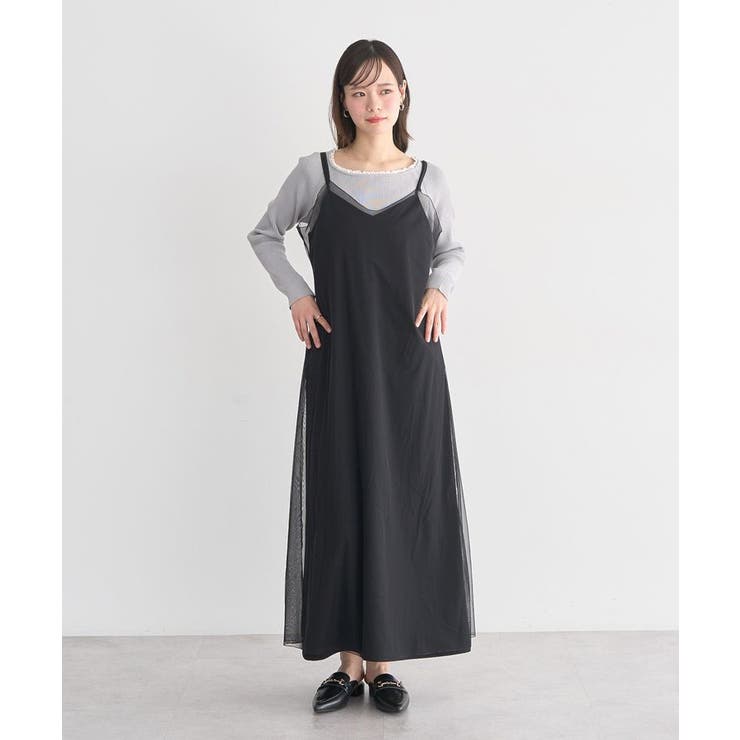 レーストリムリブニットプルオーバー | earth music&ecology  | 詳細画像9 