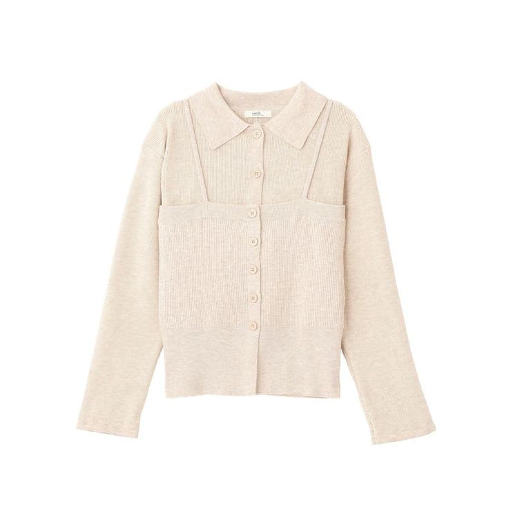 襟付きニットアンサンブル | earth music&ecology  | 詳細画像37 