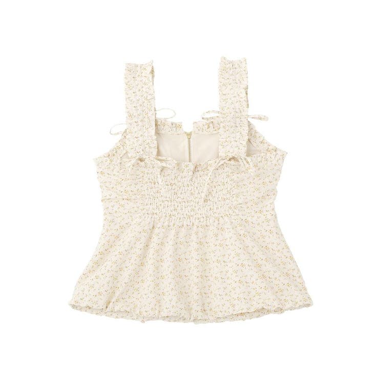 フラワーペプラムビスチェ | earth music&ecology  | 詳細画像24 