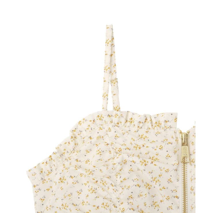 フラワーペプラムビスチェ | earth music&ecology  | 詳細画像28 