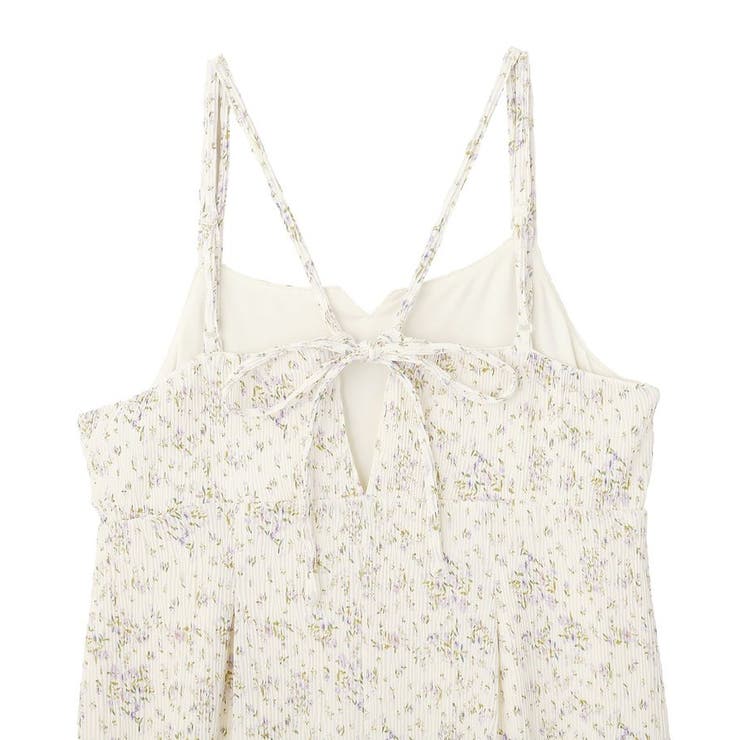 フラワーバッククロスキャミワンピース | earth music&ecology  | 詳細画像21 