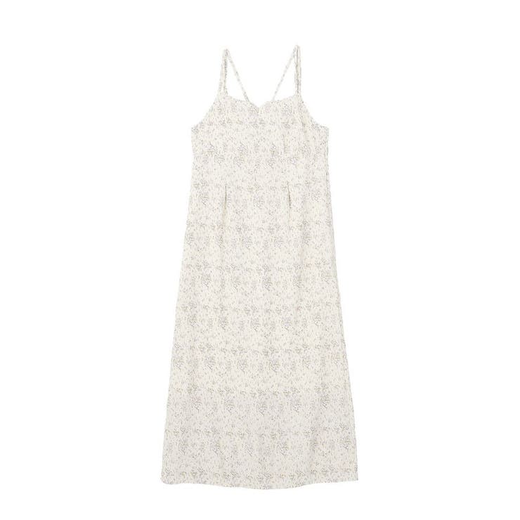 フラワーバッククロスキャミワンピース | earth music&ecology  | 詳細画像27 