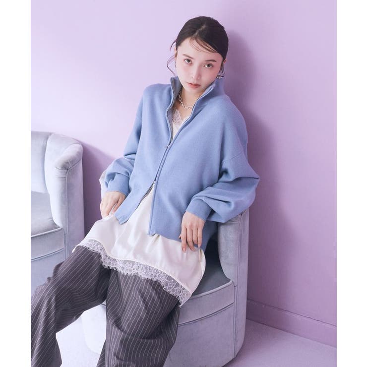 ランジェリーライクレースキャミ | earth music&ecology  | 詳細画像2 