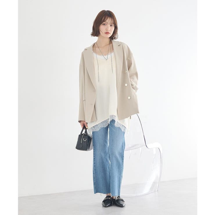 ランジェリーライクレースキャミ | earth music&ecology  | 詳細画像29 