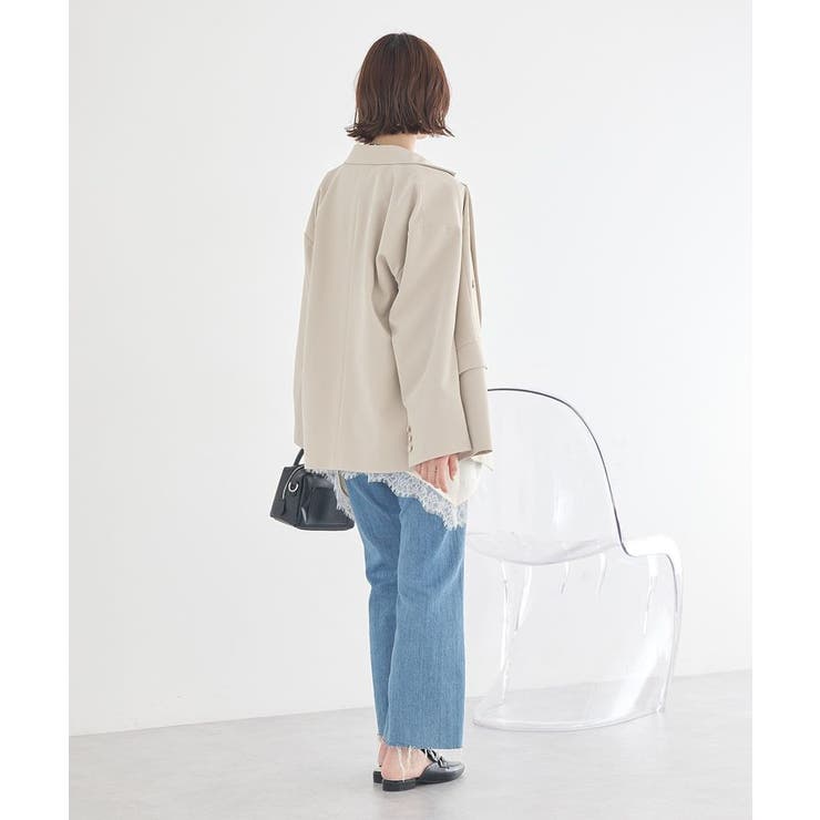 ランジェリーライクレースキャミ | earth music&ecology  | 詳細画像31 