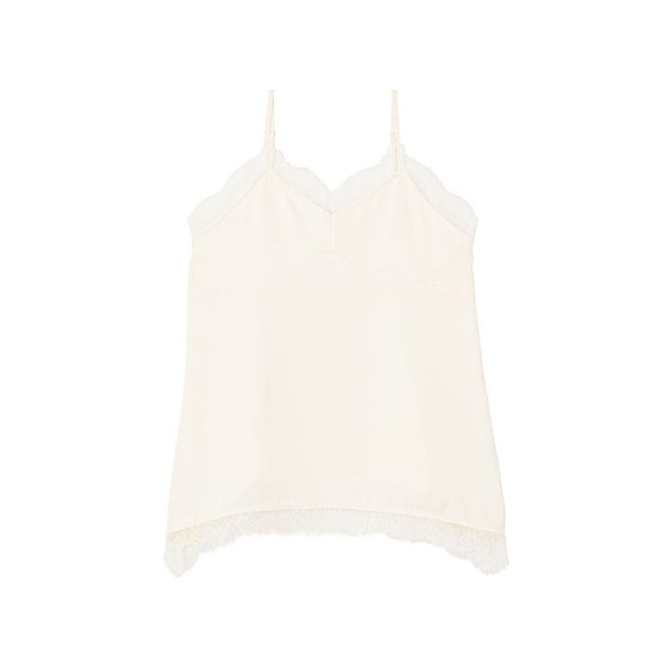 ランジェリーライクレースキャミ | earth music&ecology  | 詳細画像37 