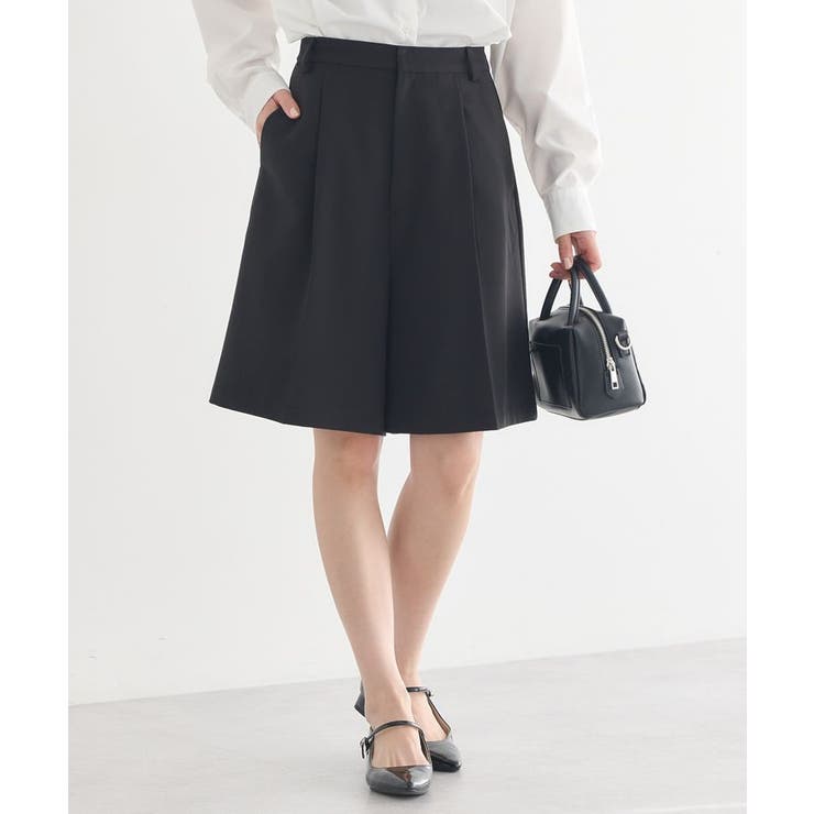 ブラック | バミューダパンツ | earth music&ecology 