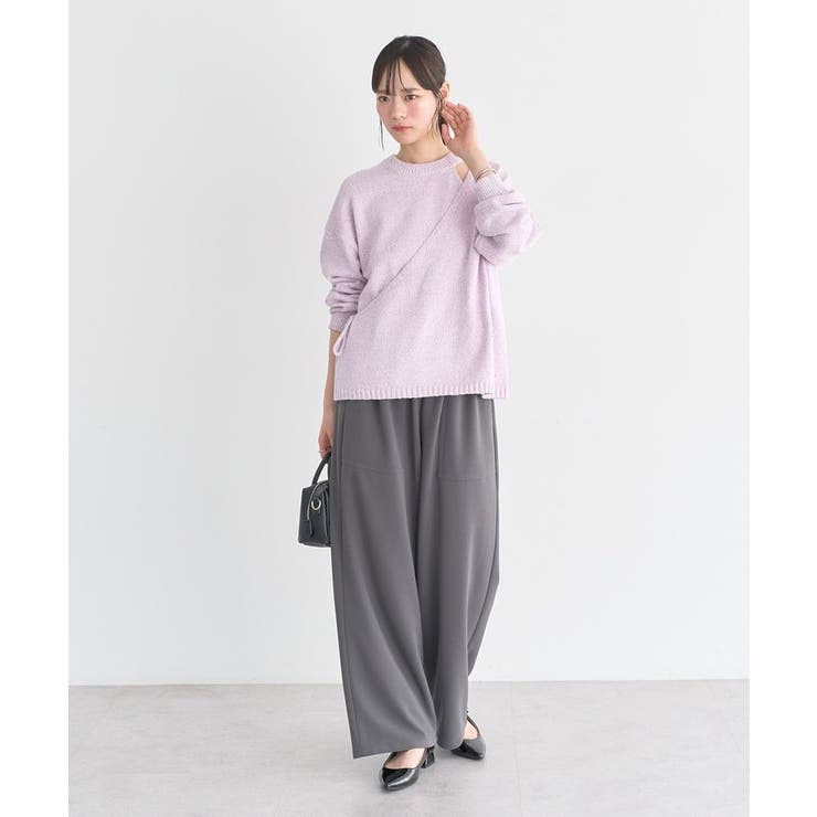 リラックスベイカーパンツ | earth music&ecology  | 詳細画像5 