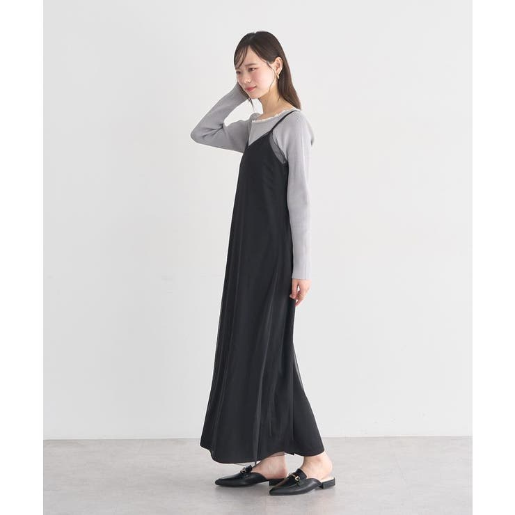 SET2点チュール＆キャミワンピース | earth music&ecology  | 詳細画像6 