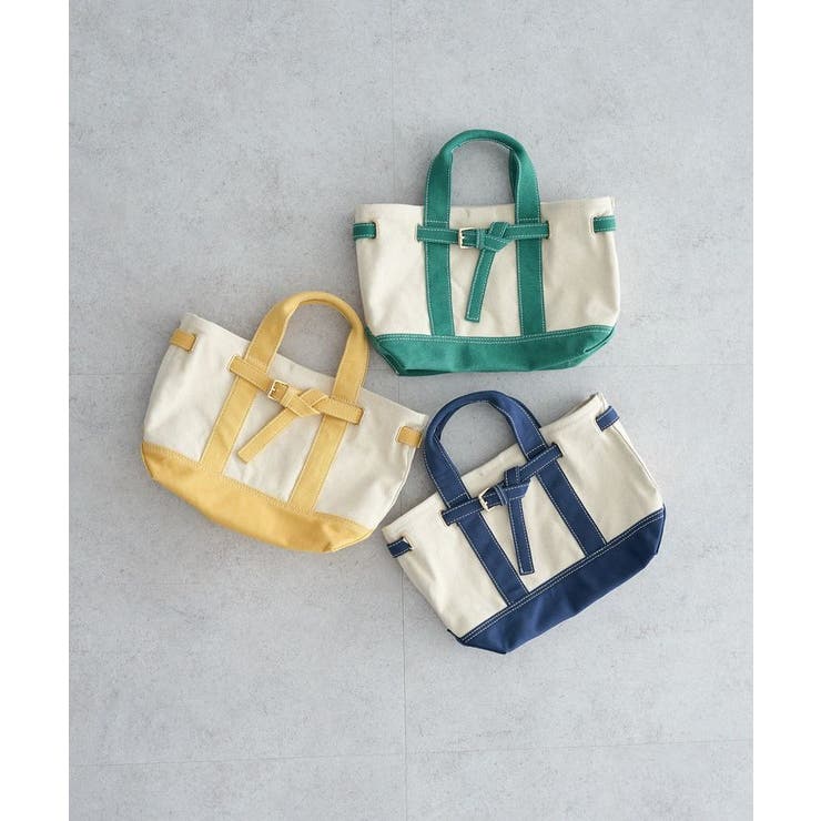 ベルトキャンバストートバッグ M | earth music&ecology  | 詳細画像1 