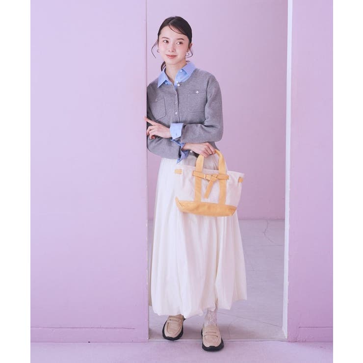 ベルトキャンバストートバッグ M | earth music&ecology  | 詳細画像3 