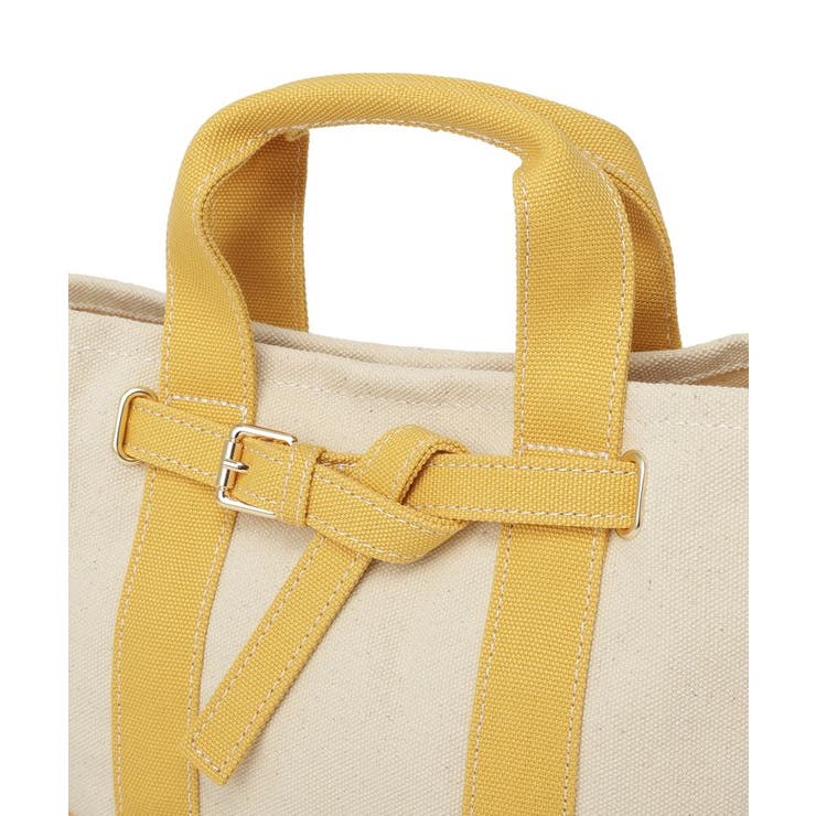 ベルトキャンバストートバッグ M | earth music&ecology  | 詳細画像12 