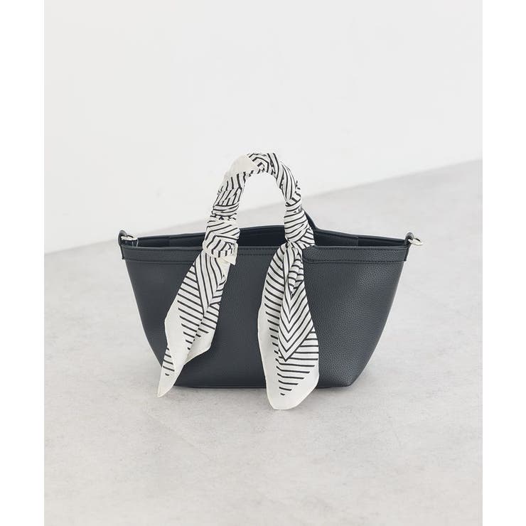 スカーフSET 2WAYミニトートバッグ | earth music&ecology  | 詳細画像7 