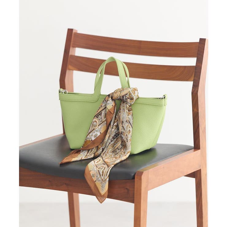 スカーフSET 2WAYミニトートバッグ | earth music&ecology  | 詳細画像8 