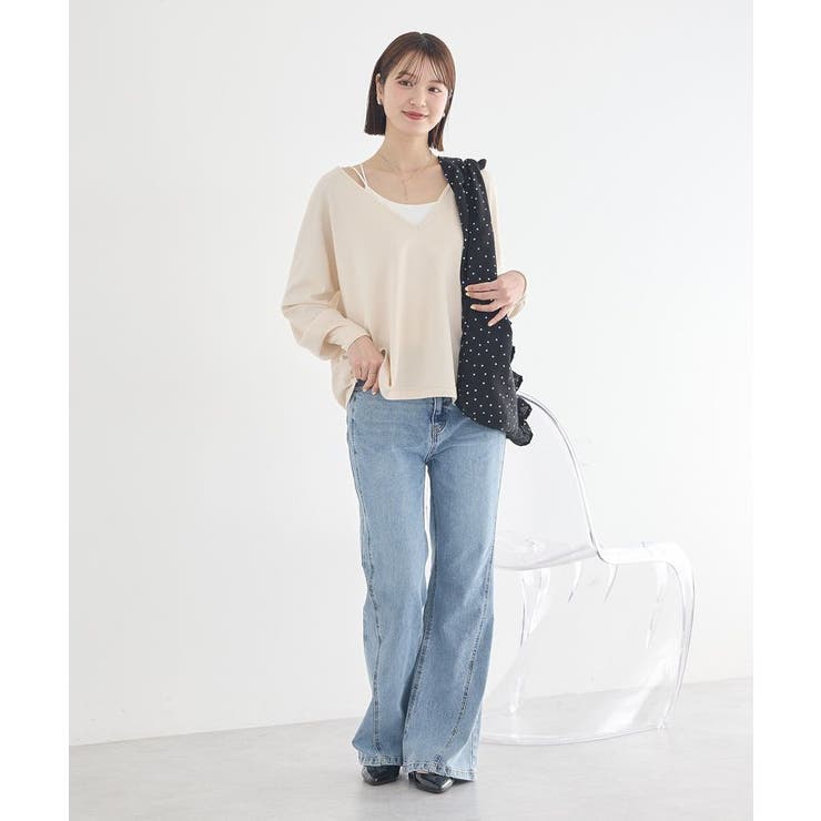 フリルトライアングルバッグ | earth music&ecology  | 詳細画像3 