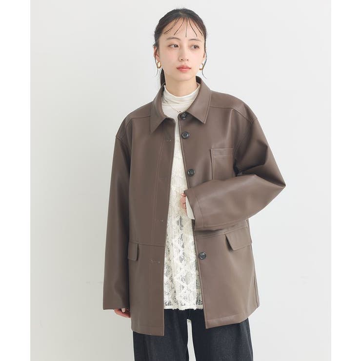 CPOシャツジャケット | earth music&ecology  | 詳細画像10 