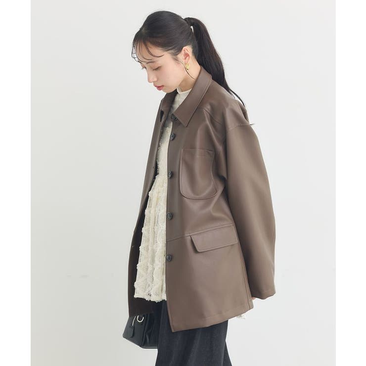 CPOシャツジャケット | earth music&ecology  | 詳細画像11 