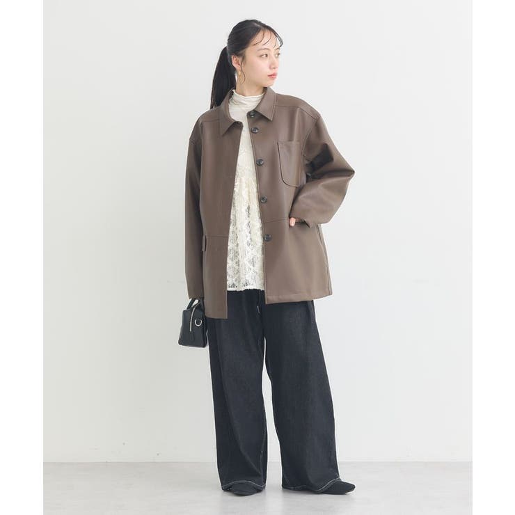 CPOシャツジャケット | earth music&ecology  | 詳細画像13 