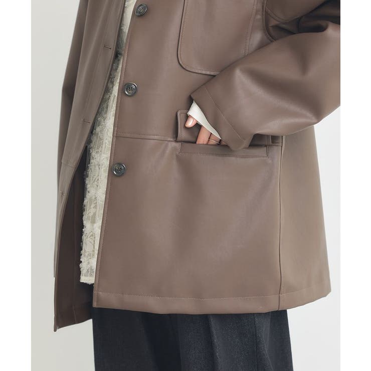 CPOシャツジャケット | earth music&ecology  | 詳細画像16 