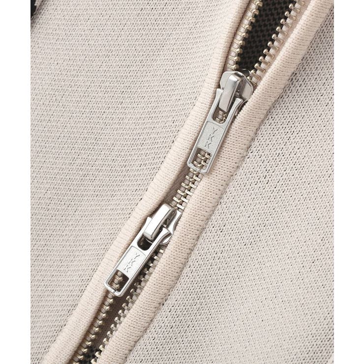 ダブルジップドットカーディガン | earth music&ecology  | 詳細画像19 