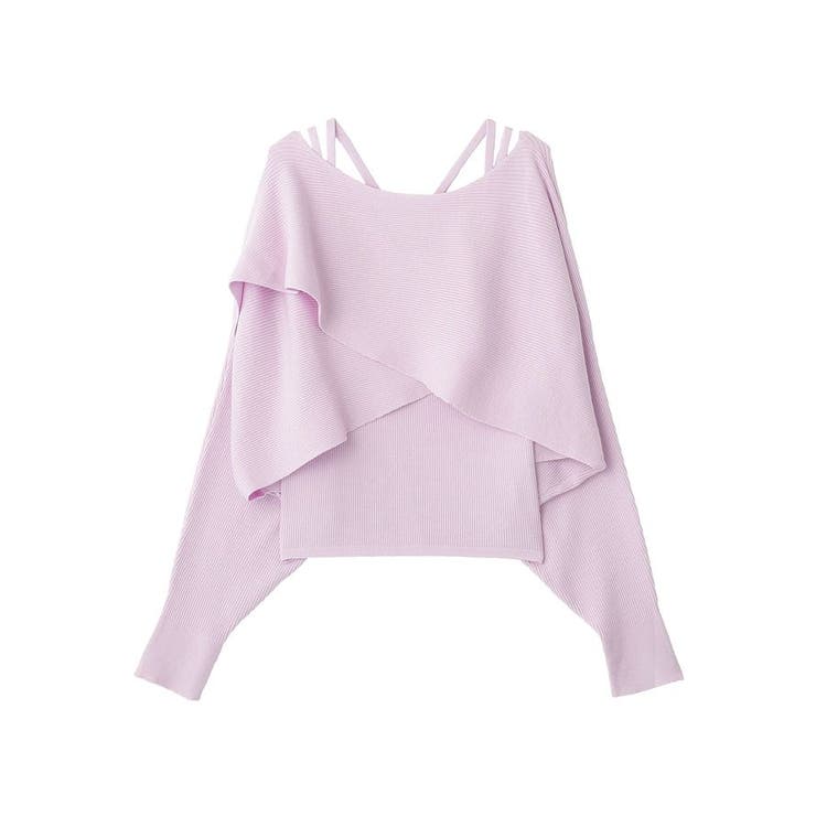 SET2点クロスニット＋キャミソール | earth music&ecology  | 詳細画像38 