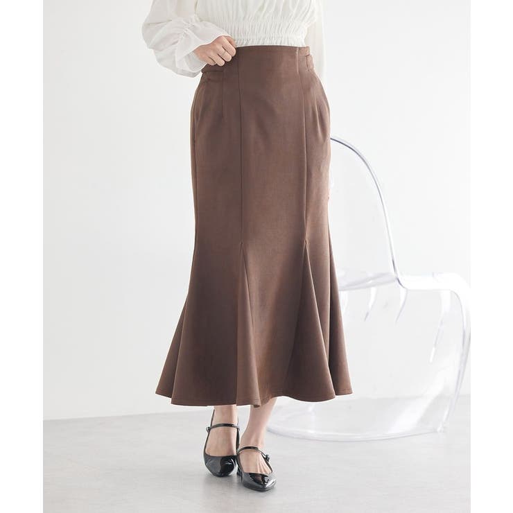 フェイクレザーマーメイドスカート | earth music&ecology  | 詳細画像1 