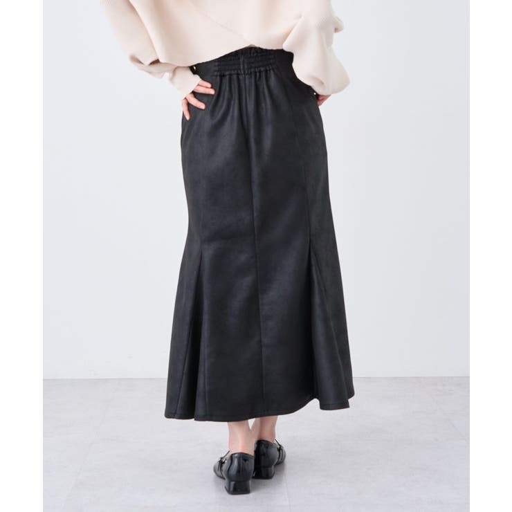 フェイクレザーマーメイドスカート | earth music&ecology  | 詳細画像9 