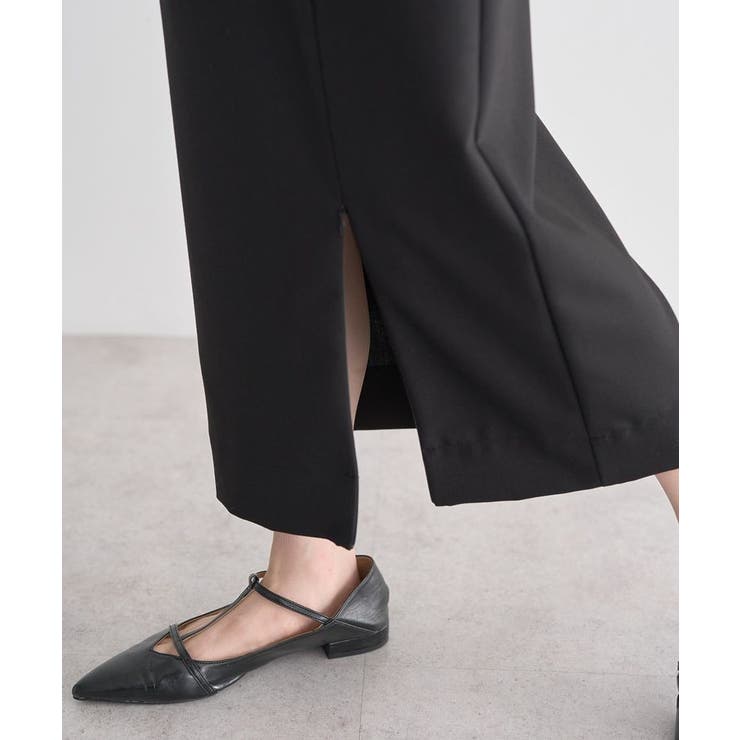 ジップスリットIラインスカート | earth music&ecology  | 詳細画像20 