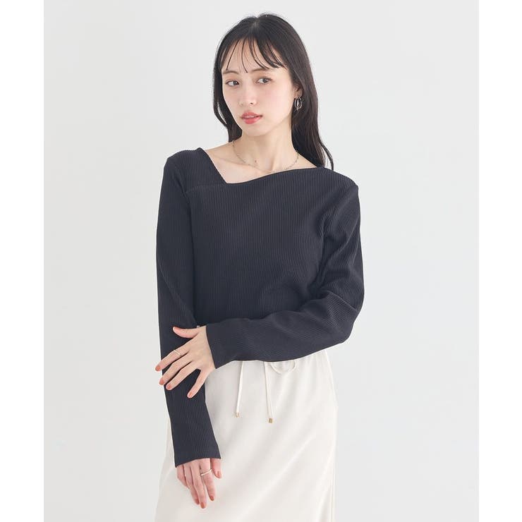 アシメネックリブプルオーバー | earth music&ecology  | 詳細画像15 