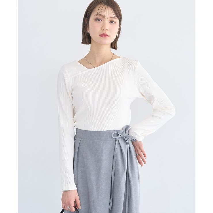 アシメネックリブプルオーバー | earth music&ecology  | 詳細画像9 