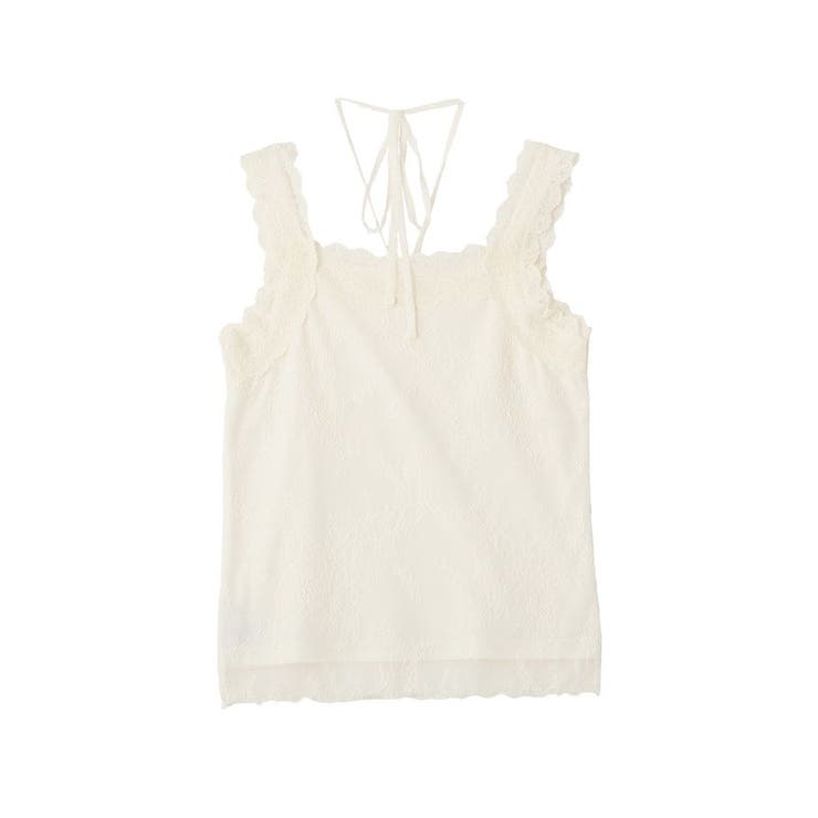 総レースホルターネックキャミソール | earth music&ecology  | 詳細画像19 