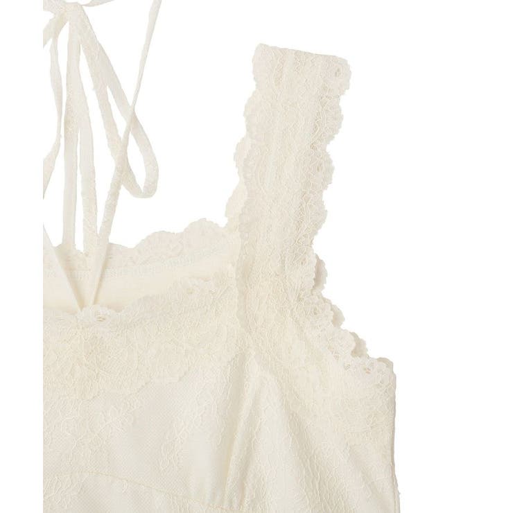 総レースホルターネックキャミソール | earth music&ecology  | 詳細画像21 