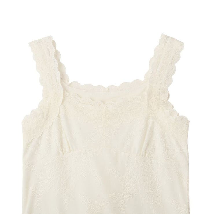 総レースホルターネックキャミソール | earth music&ecology  | 詳細画像25 