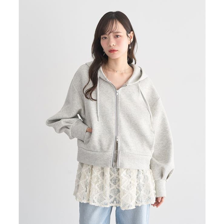 フリンジレースキャミビスチェ | earth music&ecology  | 詳細画像12 