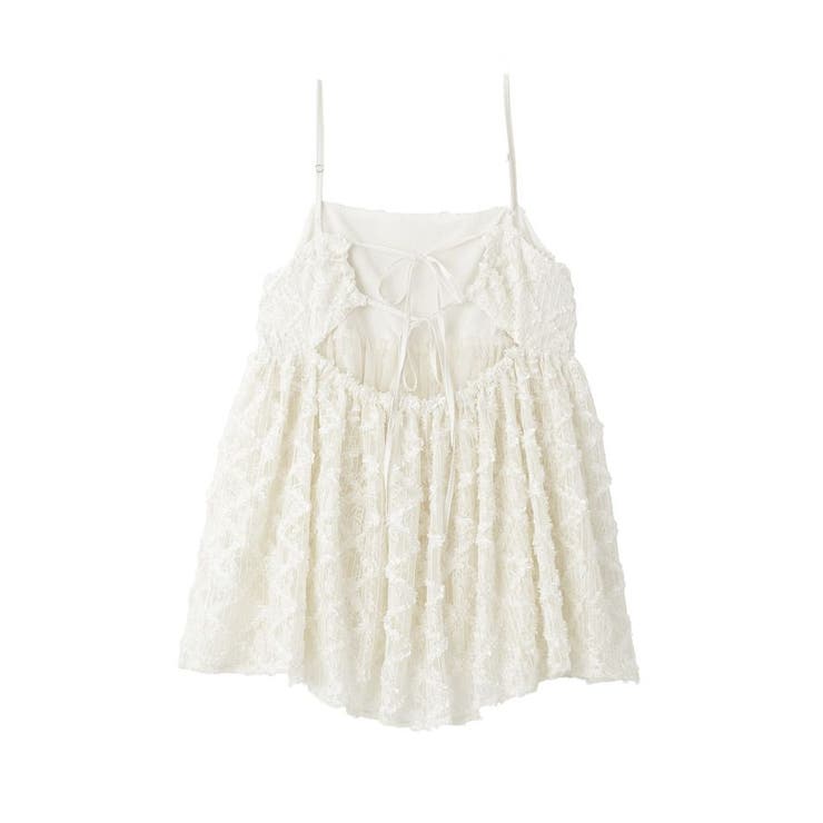 フリンジレースキャミビスチェ | earth music&ecology  | 詳細画像17 