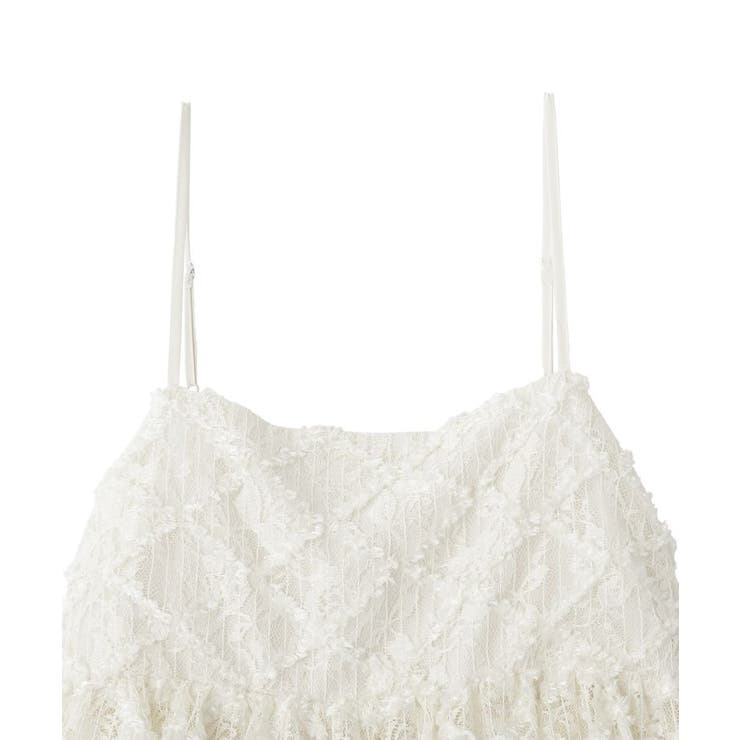 フリンジレースキャミビスチェ | earth music&ecology  | 詳細画像18 