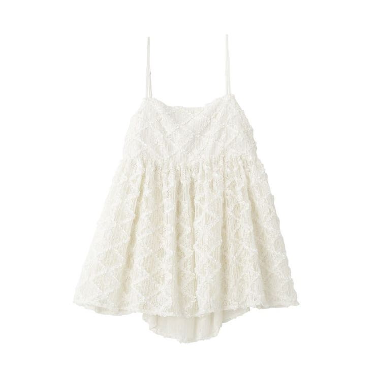 フリンジレースキャミビスチェ | earth music&ecology  | 詳細画像26 