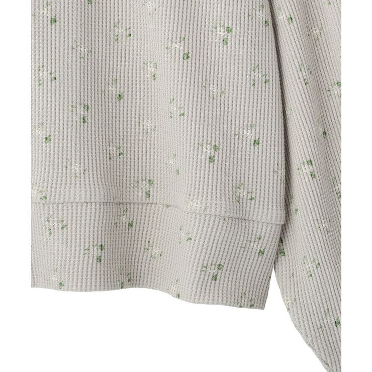 ダブルジップワッフルカーディガン | earth music&ecology  | 詳細画像21 