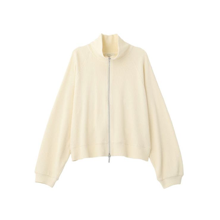 ダブルジップワッフルカーディガン | earth music&ecology  | 詳細画像25 