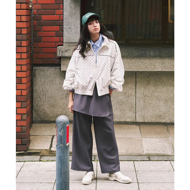 【SET2点】ラップスカート付きパンツ | earth music&ecology  | 詳細画像21 