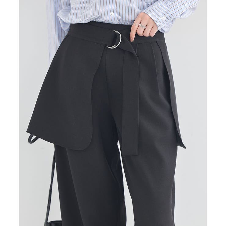 【SET2点】ラップスカート付きパンツ | earth music&ecology  | 詳細画像23 