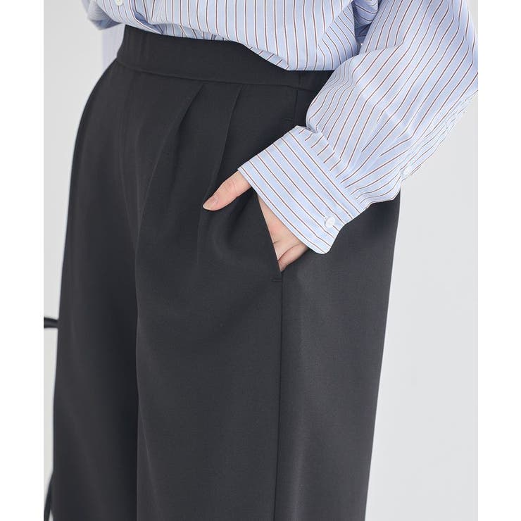 【SET2点】ラップスカート付きパンツ | earth music&ecology  | 詳細画像24 