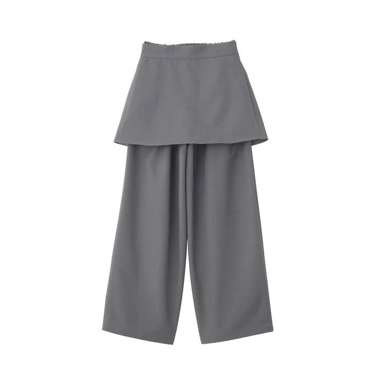 【SET2点】ラップスカート付きパンツ | earth music&ecology  | 詳細画像26 