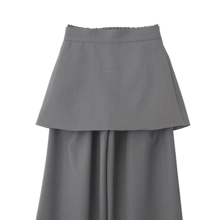 【SET2点】ラップスカート付きパンツ | earth music&ecology  | 詳細画像31 